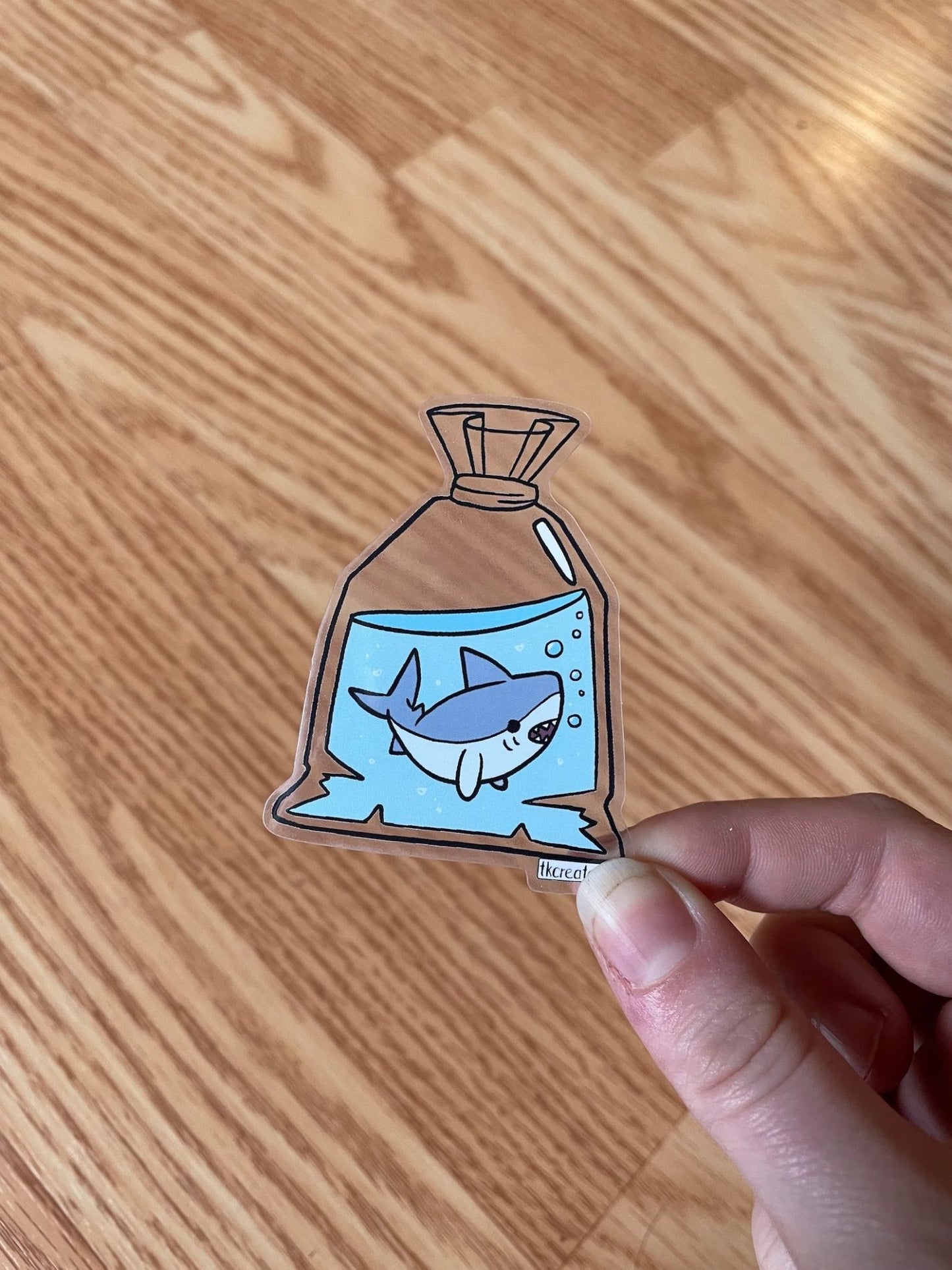 Aquatic Pets in Travel Bag Stickers - Cloverdilly Kids
