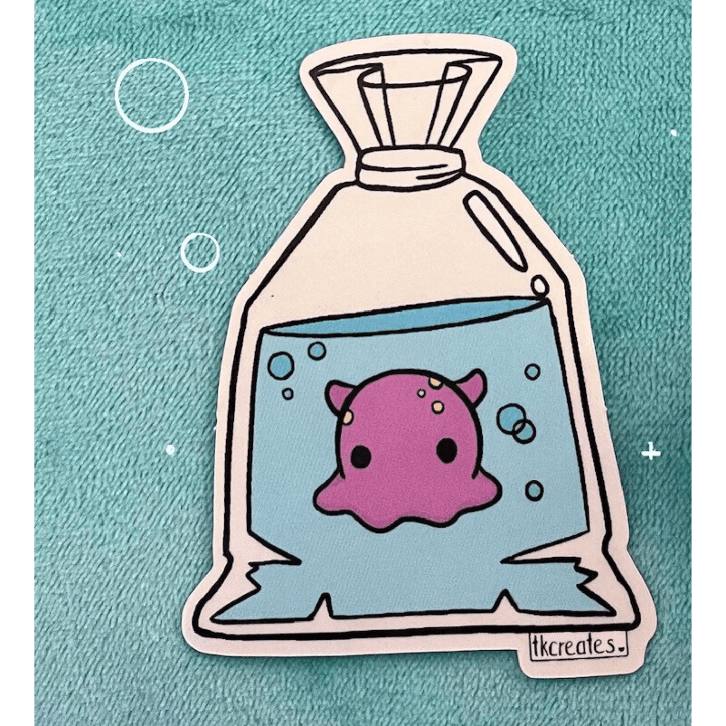Aquatic Pets in Travel Bag Stickers - Cloverdilly Kids