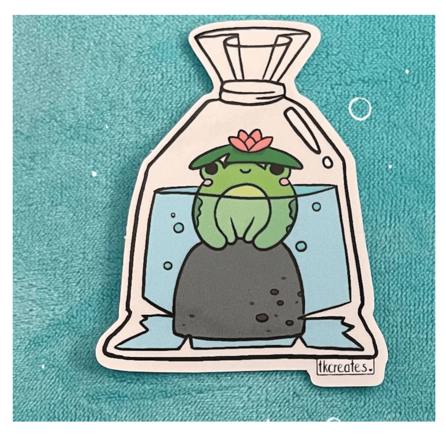 Aquatic Pets in Travel Bag Stickers - Cloverdilly Kids