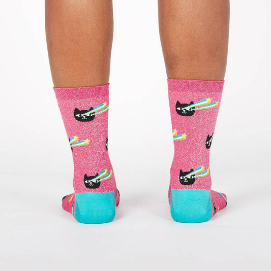 Pew! Pew! Women's Crew Socks - Cloverdilly Cottage Shoppe