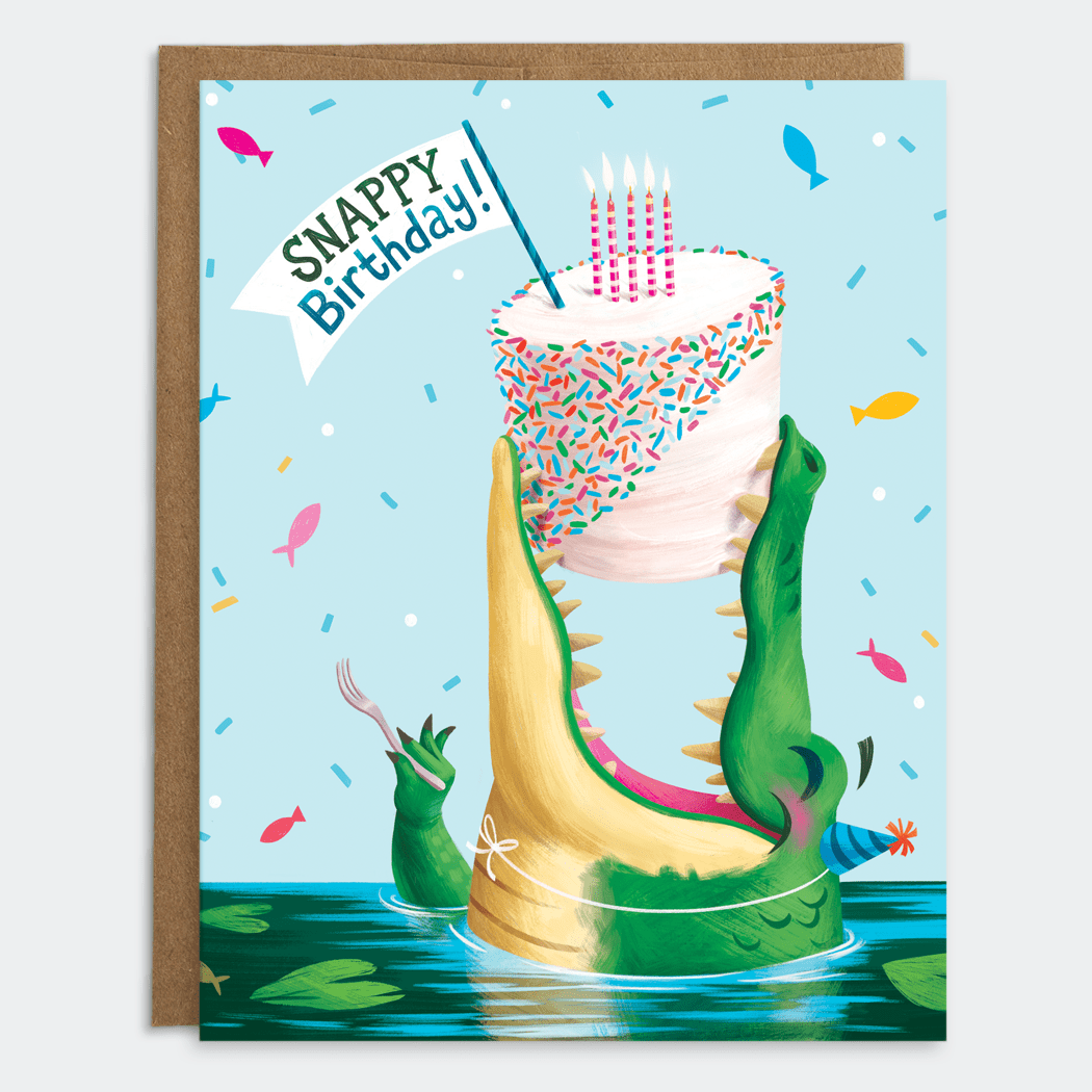 Snappy Birthday - Card - Cloverdilly Cottage Shoppe