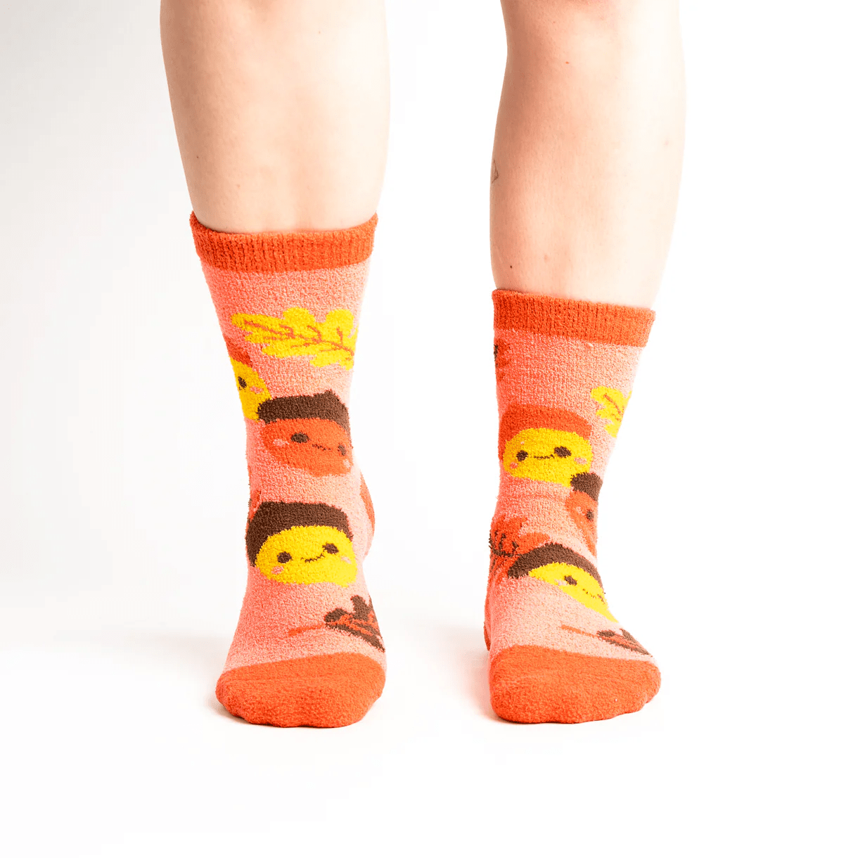 Acorn - ey Slipper Sock - Cloverdilly Cottage Shoppe