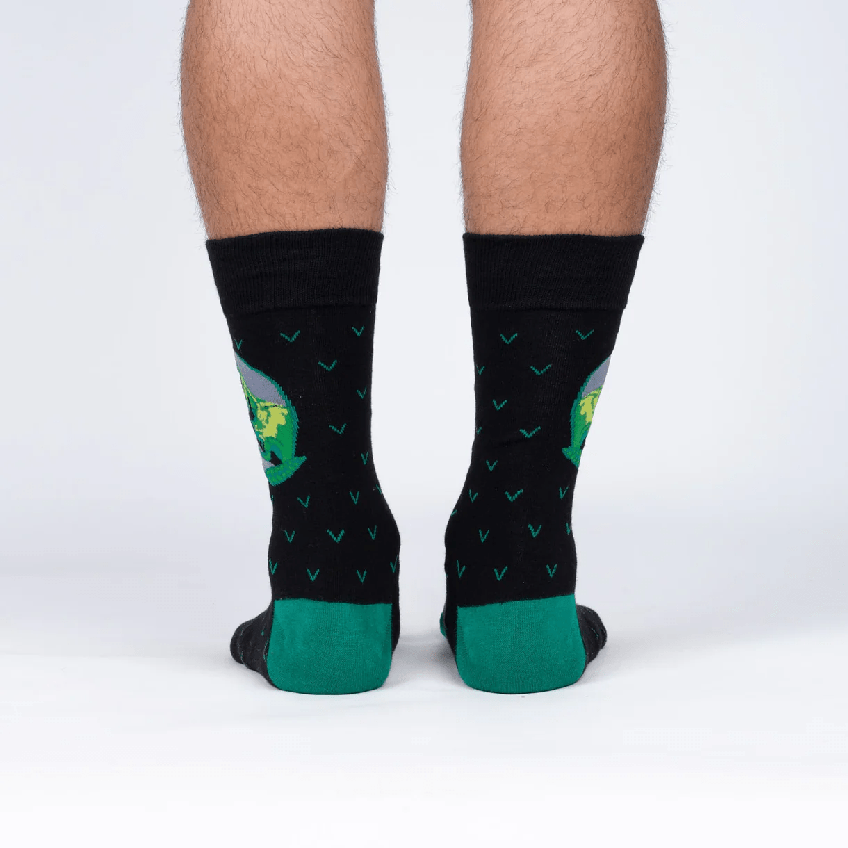 Brewed To A T - Men's Crew Socks - Cloverdilly Cottage Shoppe