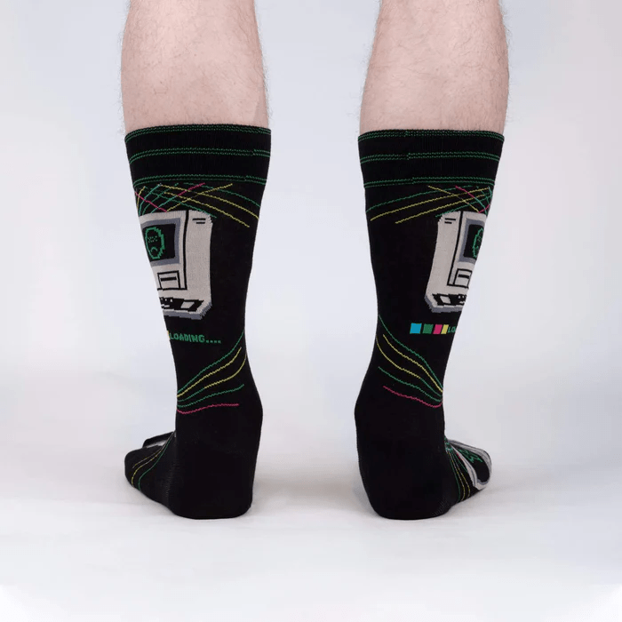 Control Alt Delete - Men's Crew Socks - Cloverdilly Cottage Shoppe