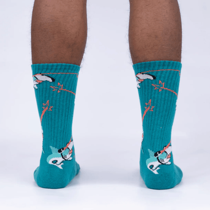 Frikkin Laser Beams - Men's Crew Socks - Cloverdilly Cottage Shoppe