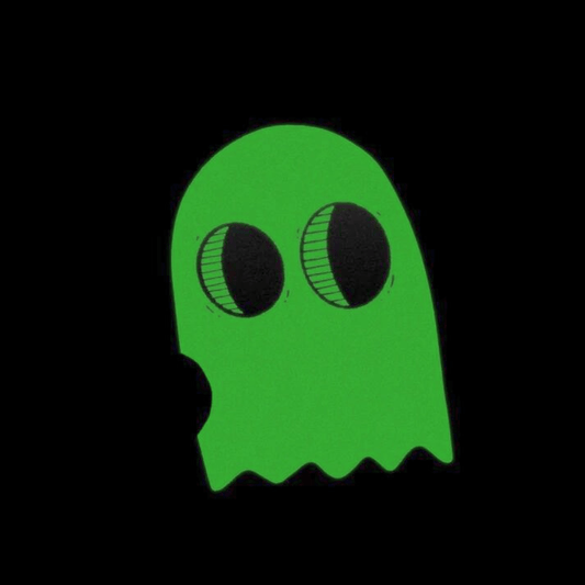 Glowy Ghosty (Glow In Dark) Sticker - Cloverdilly Kids