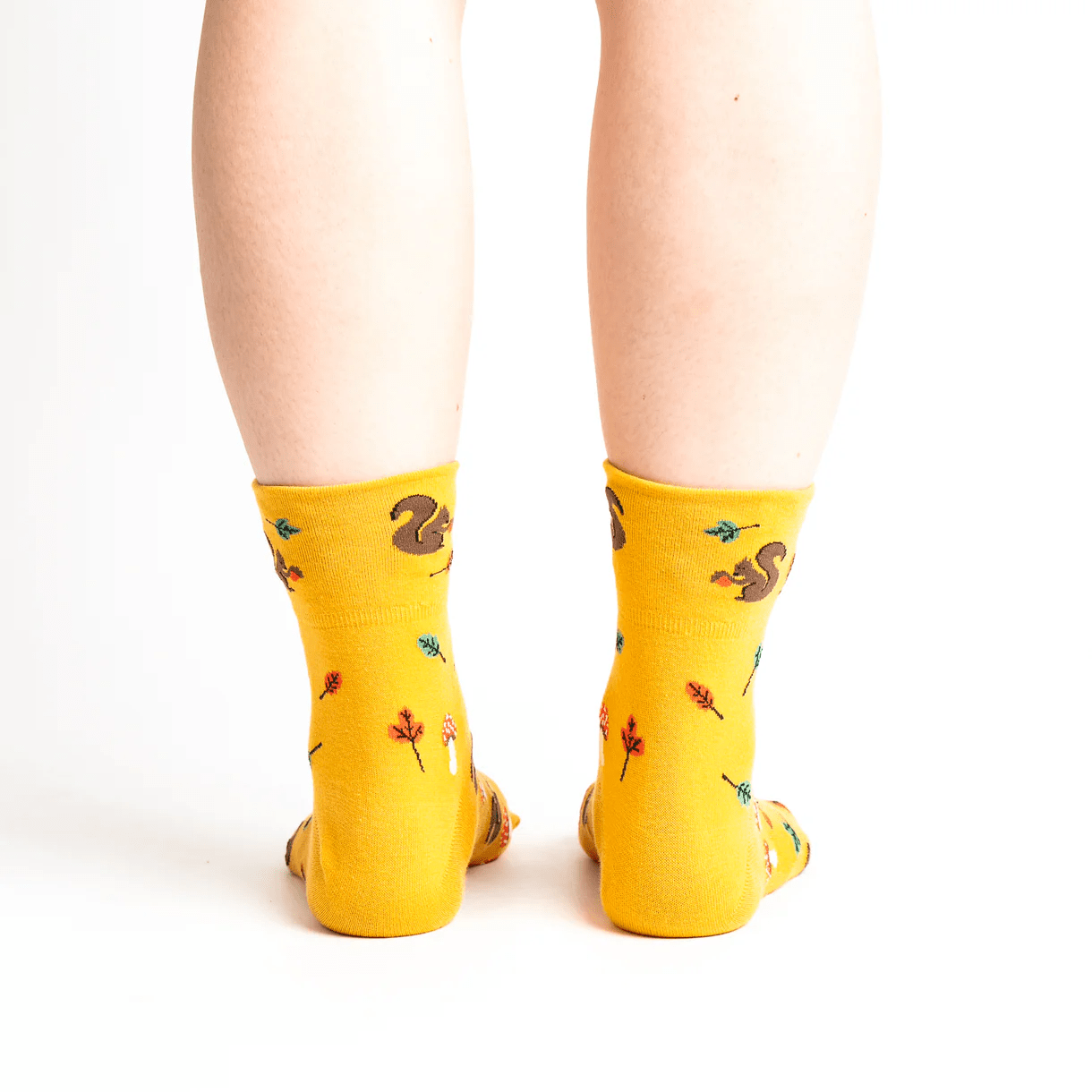 I'm Falling For You - Turn Cuff Socks - Cloverdilly Cottage Shoppe