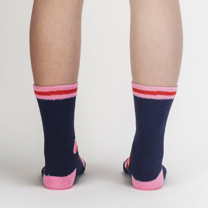 Magic Mushrooms - Slipper Socks - Cloverdilly Cottage Shoppe