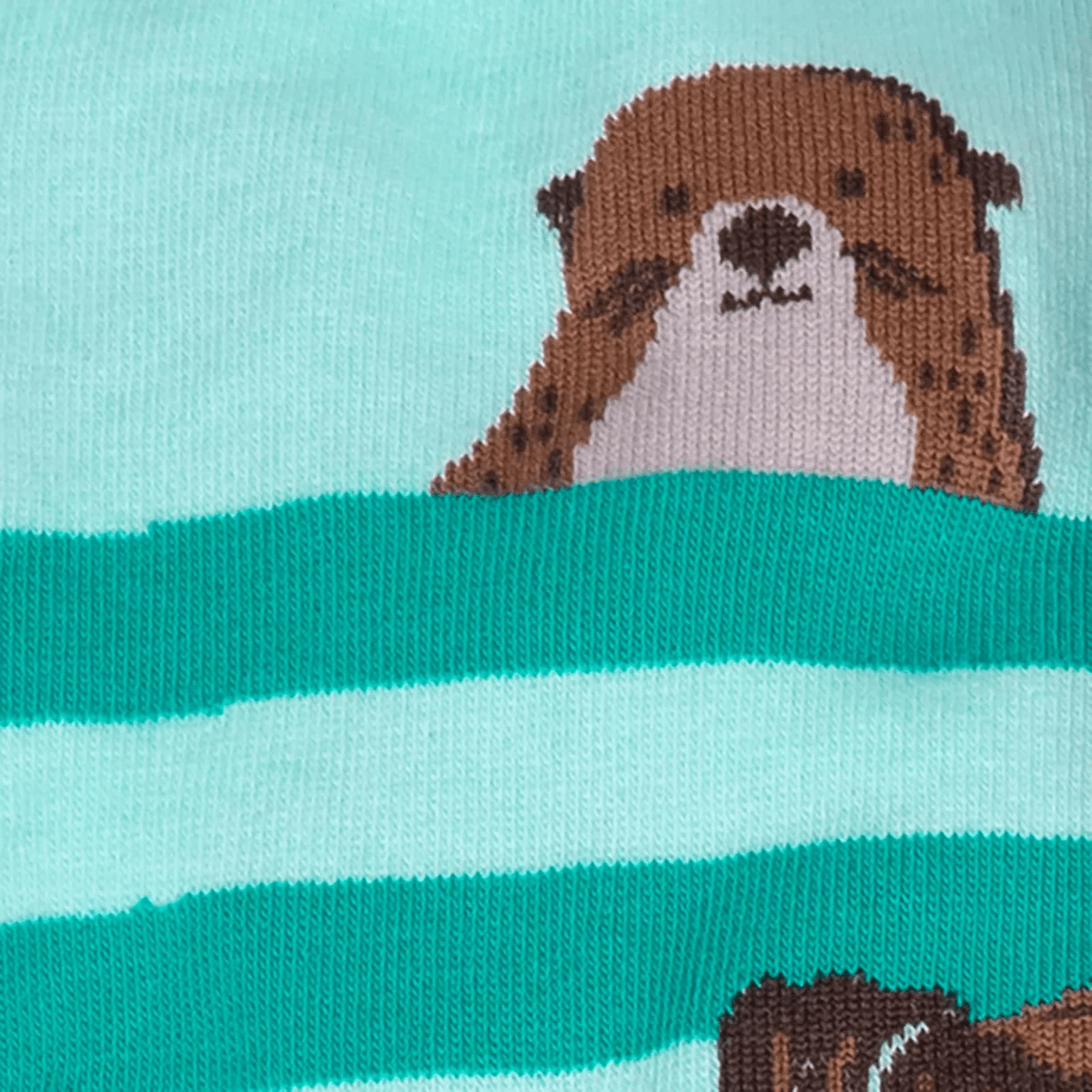 My Otter Foot Crew Socks - Cloverdilly Cottage Shoppe