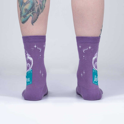 Neverending Story - Glow In The Dark Socks - Cloverdilly Cottage Shoppe