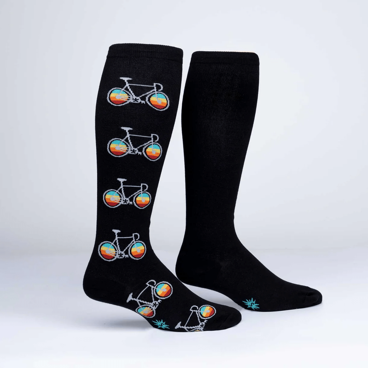 Pedal Power - Men's Crew Socks - Cloverdilly Cottage Shoppe