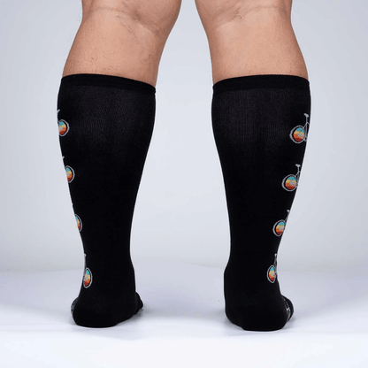 Pedal Power - Men's Crew Socks - Cloverdilly Cottage Shoppe