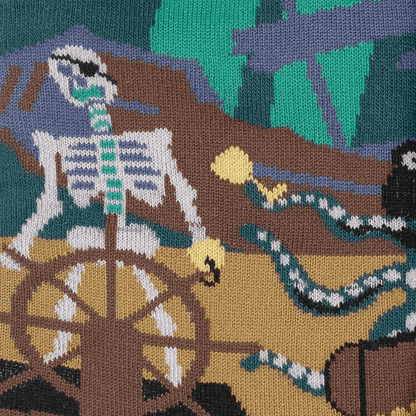 Skeleton Crew - Men's Crew Socks - Cloverdilly Cottage Shoppe