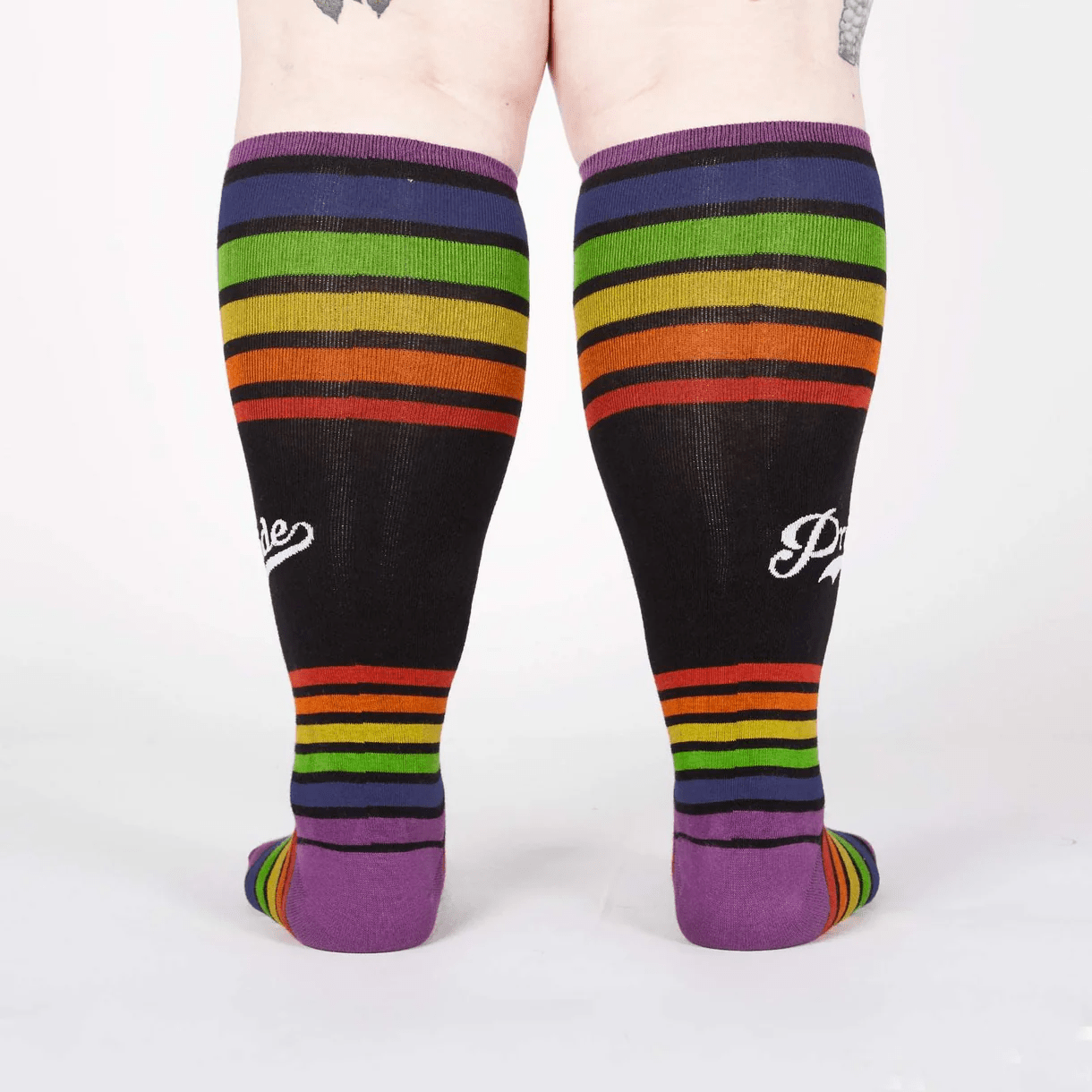 Team Pride - Men's Crew Socks - Cloverdilly Cottage Shoppe