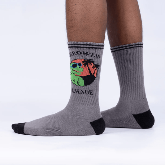 Throwing Shade Dino Socks - Cloverdilly Cottage Shoppe